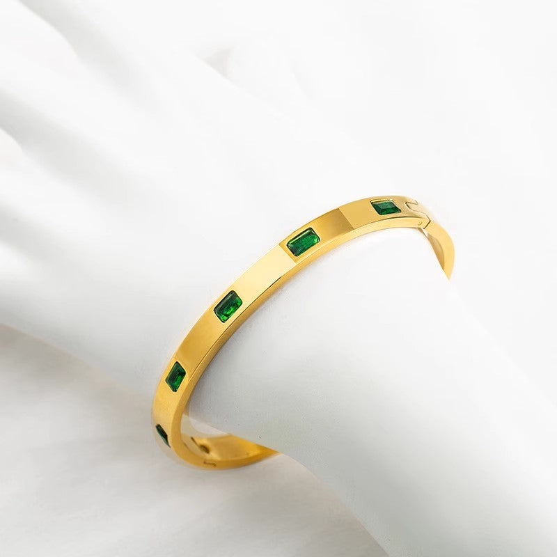 Margot Emerald Bracelet