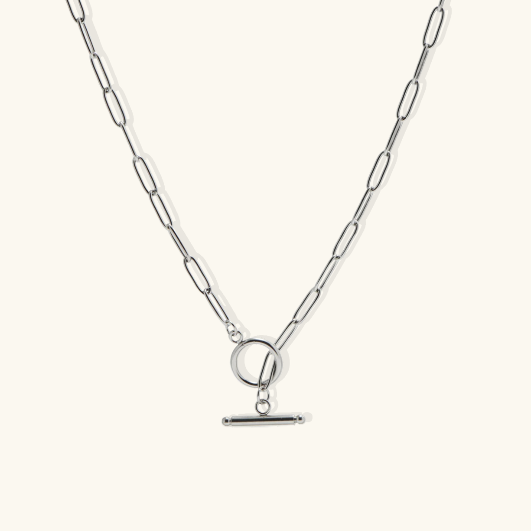Dahlia Paperclip Necklace