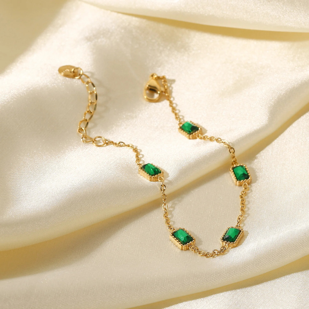 Yara Emerald Bracelet