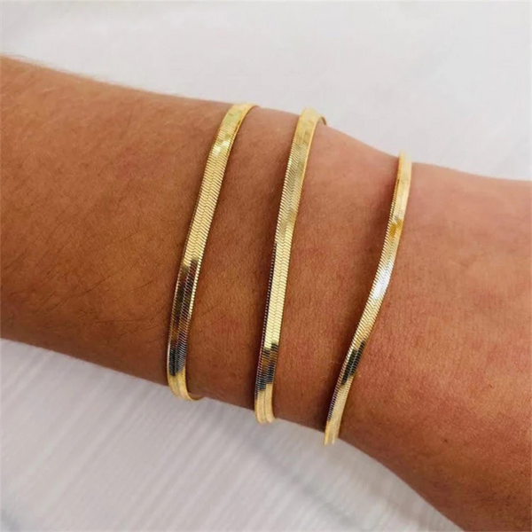 Maren Herringbone Bracelet