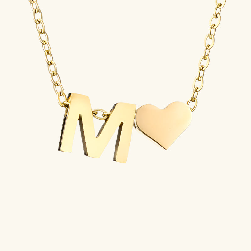 Amour Initial Necklace