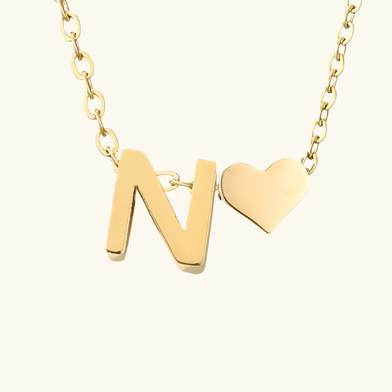 Amour Initial Necklace