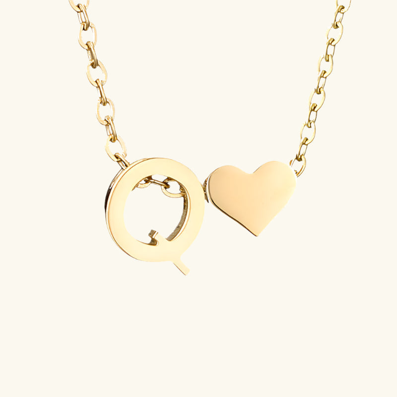 Amour Initial Necklace