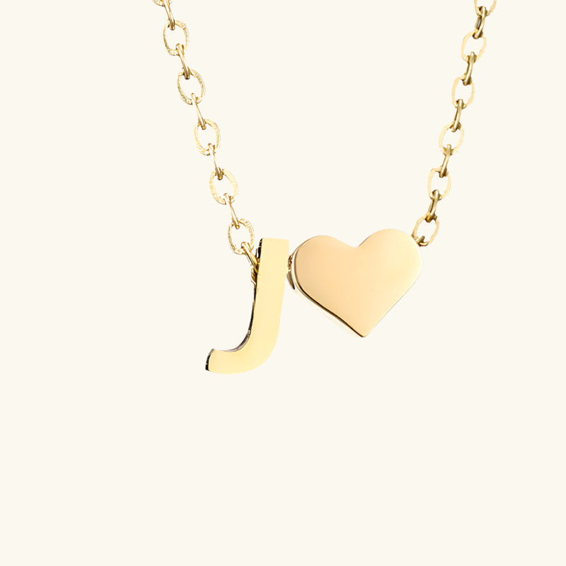 Amour Initial Necklace