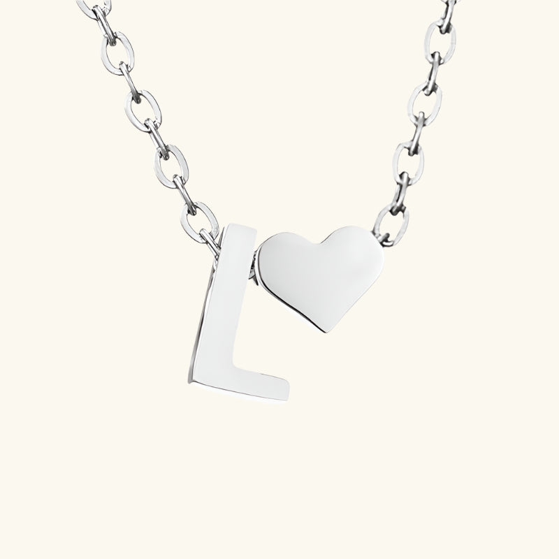 Amour Initial Necklace