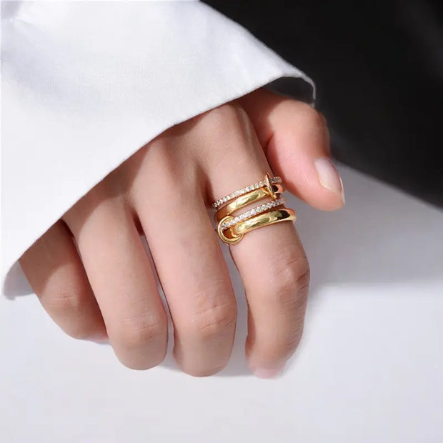 Valenza Duo Gleam Ring