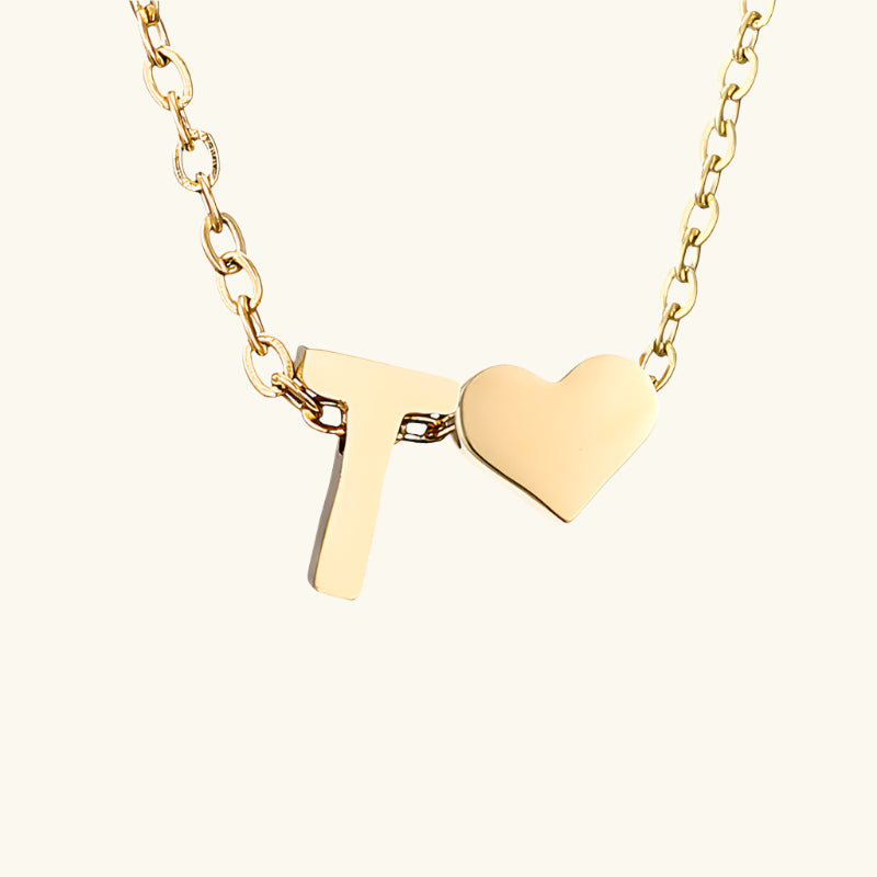 Amour Initial Necklace