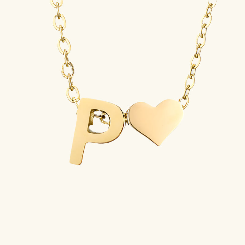 Amour Initial Necklace