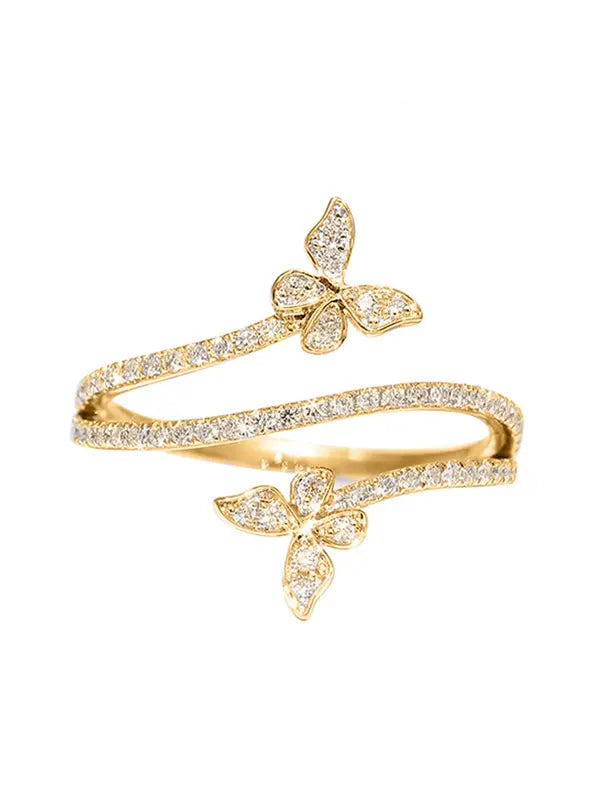 Florette Butterfly Ring