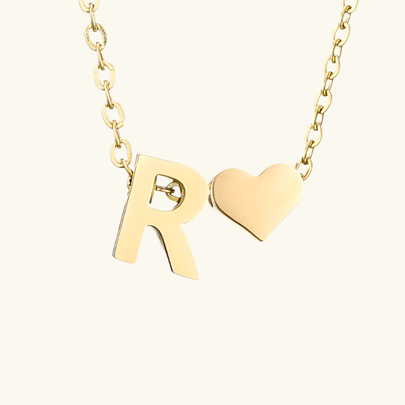 Amour Initial Necklace