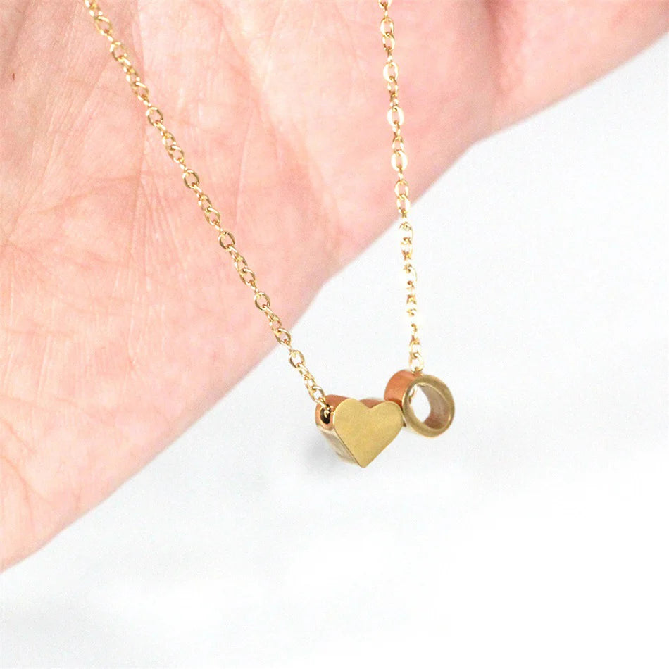 Amour Initial Necklace