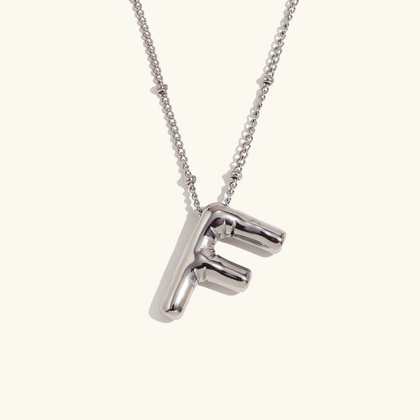 Balloon Letter Necklace