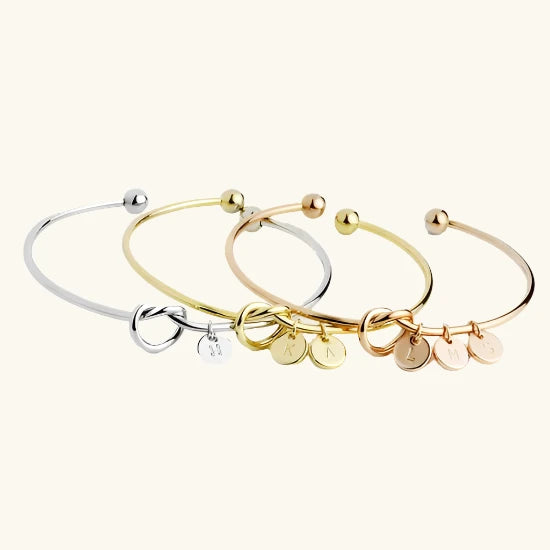 Odette Initial Bangle