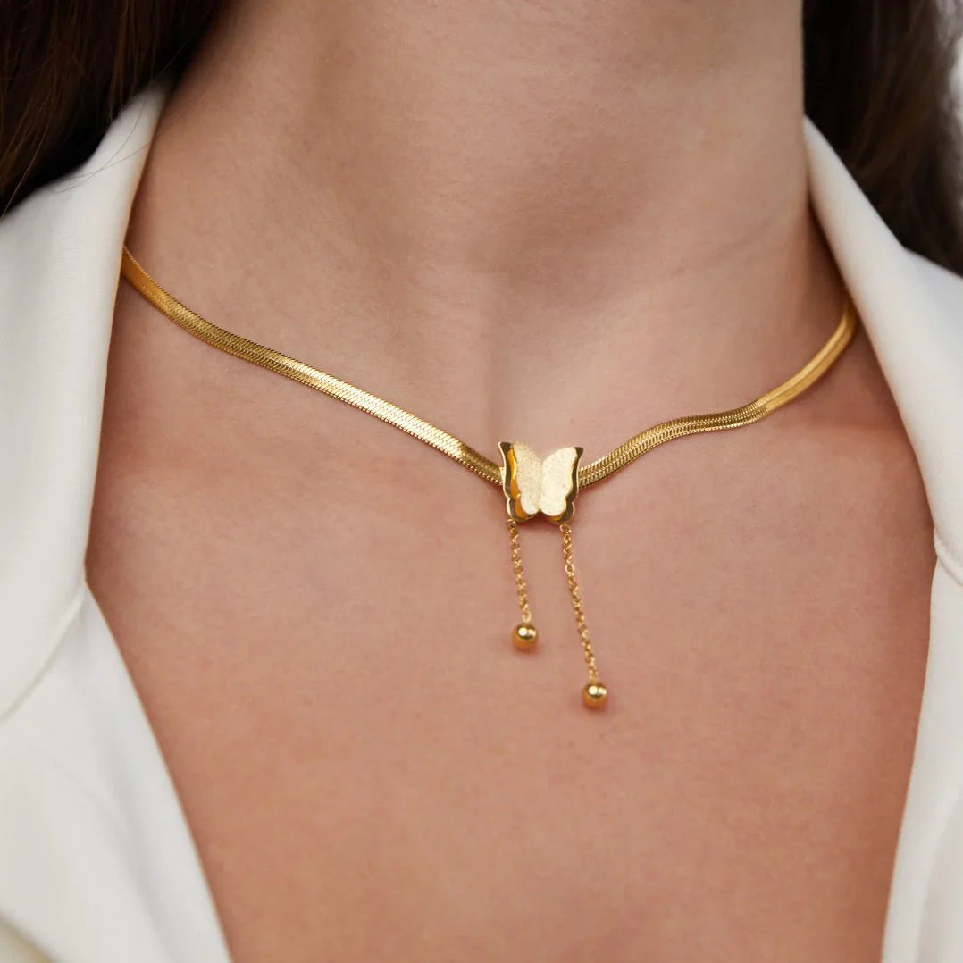 Verena Butterfly Necklace