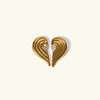 Brenna Heart Earrings