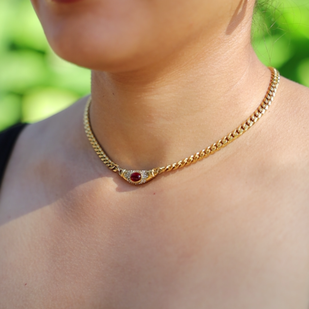 Sunniva Gold Necklace