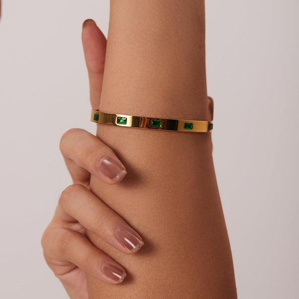 Margot Emerald Bracelet