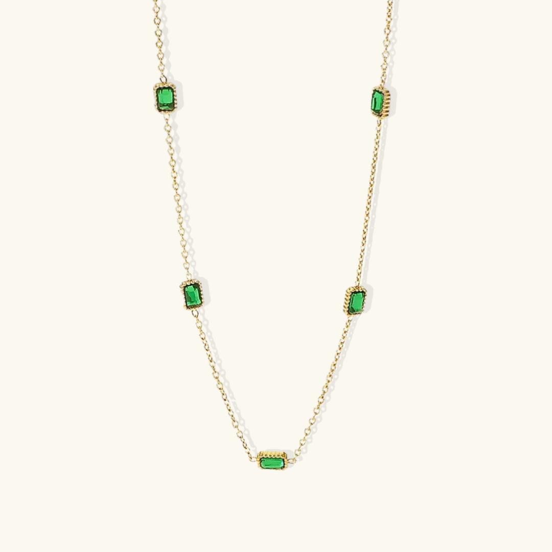 Yara Emerald Necklace