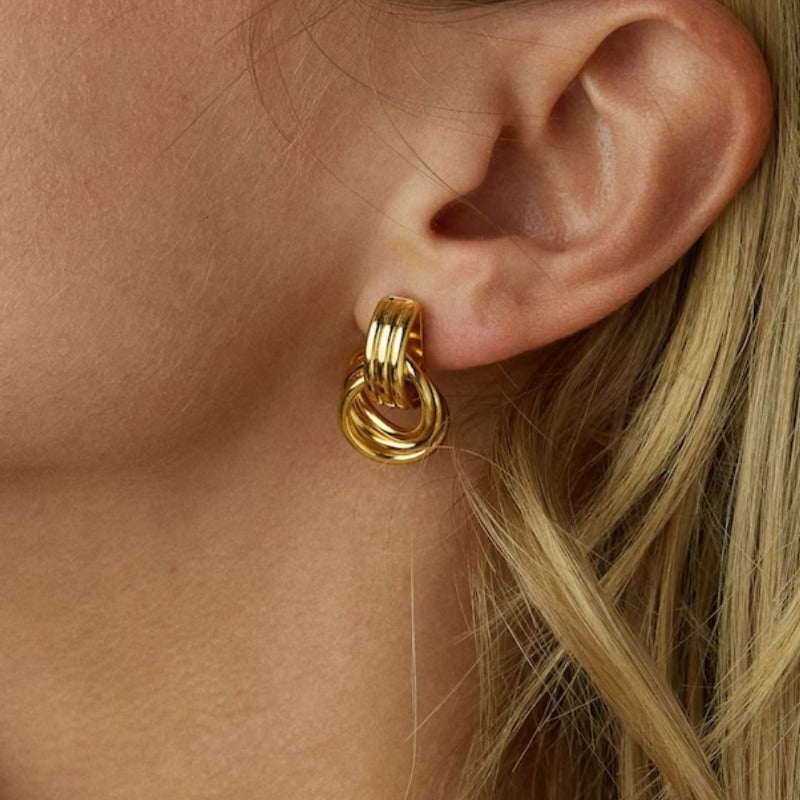 Zaina Layered Earrings