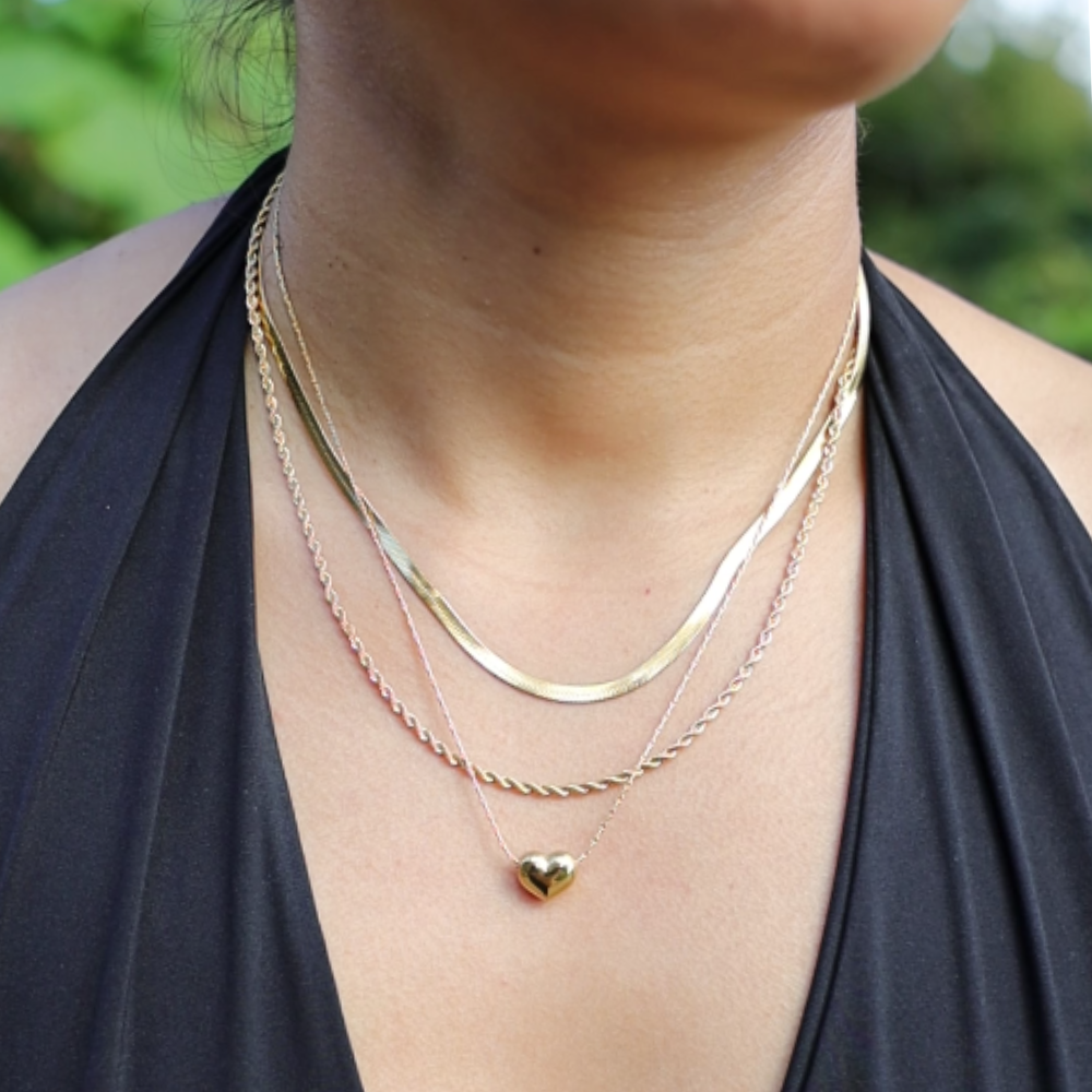 Gemma Heart Necklace