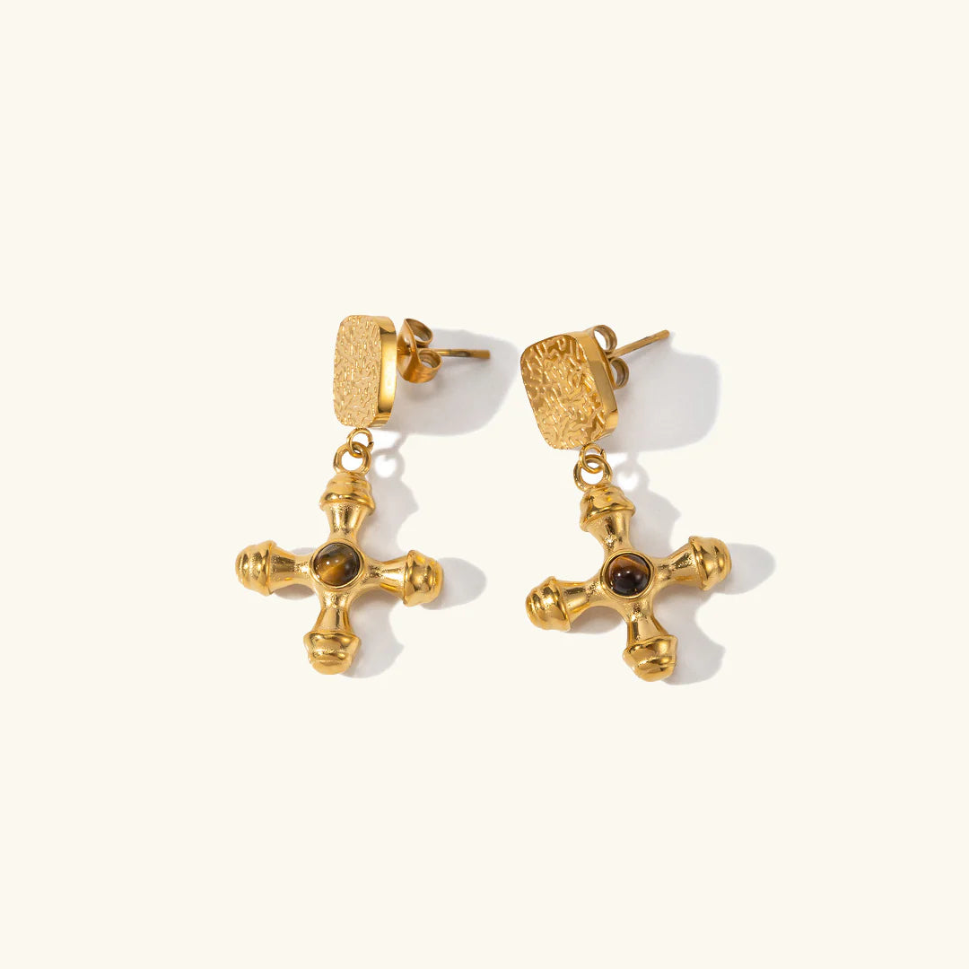 Birdie Gold Earrings