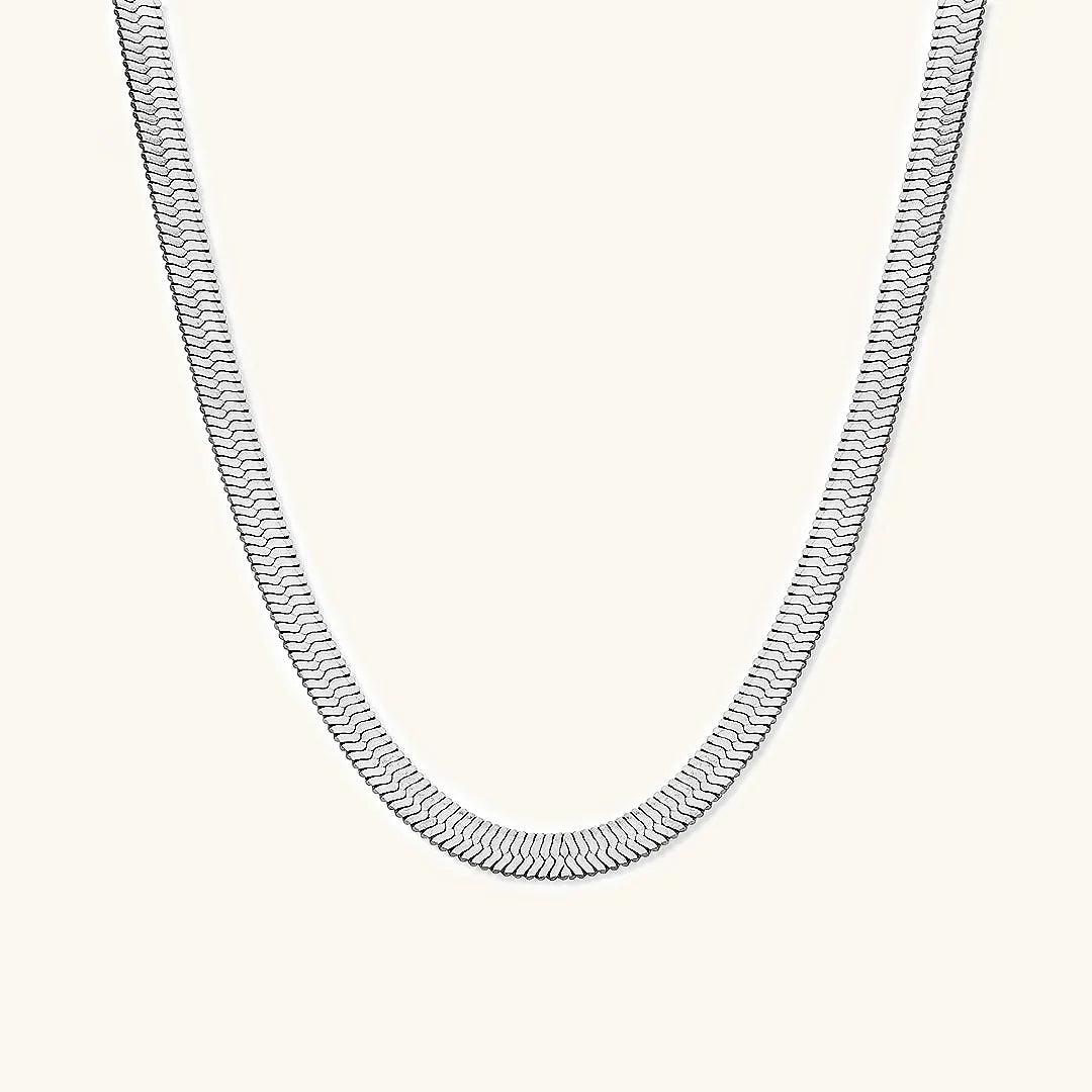 Maren Herringbone Necklace