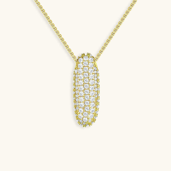 Hailey Bubble Initial Necklace