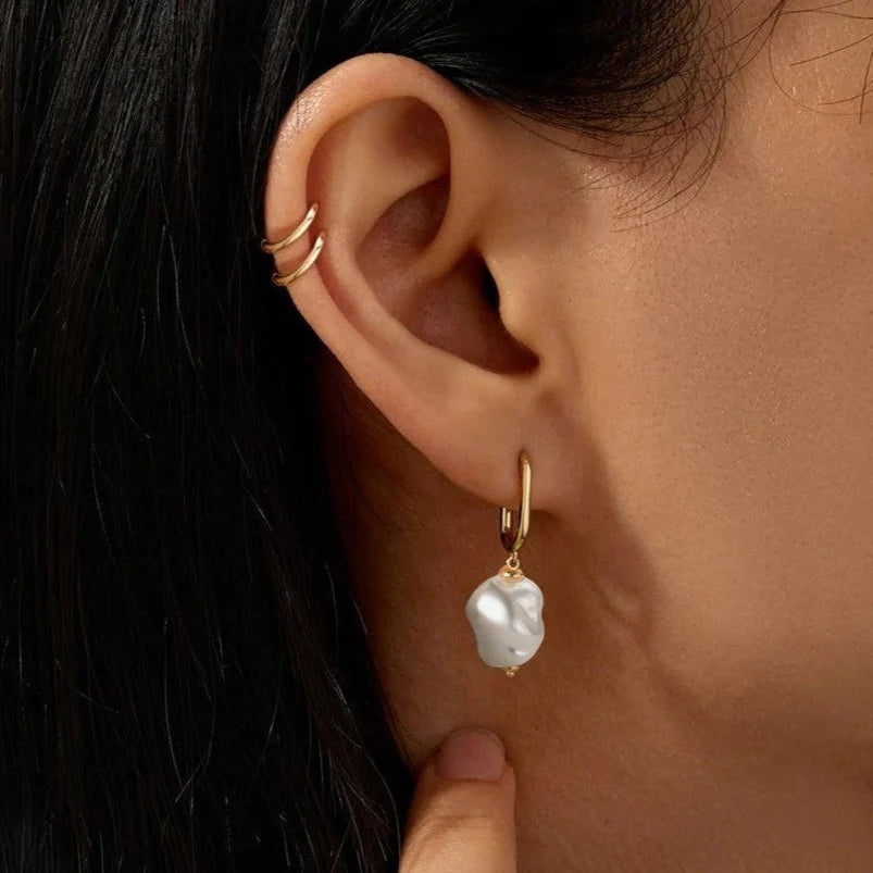 Maeve Pearl Earrings