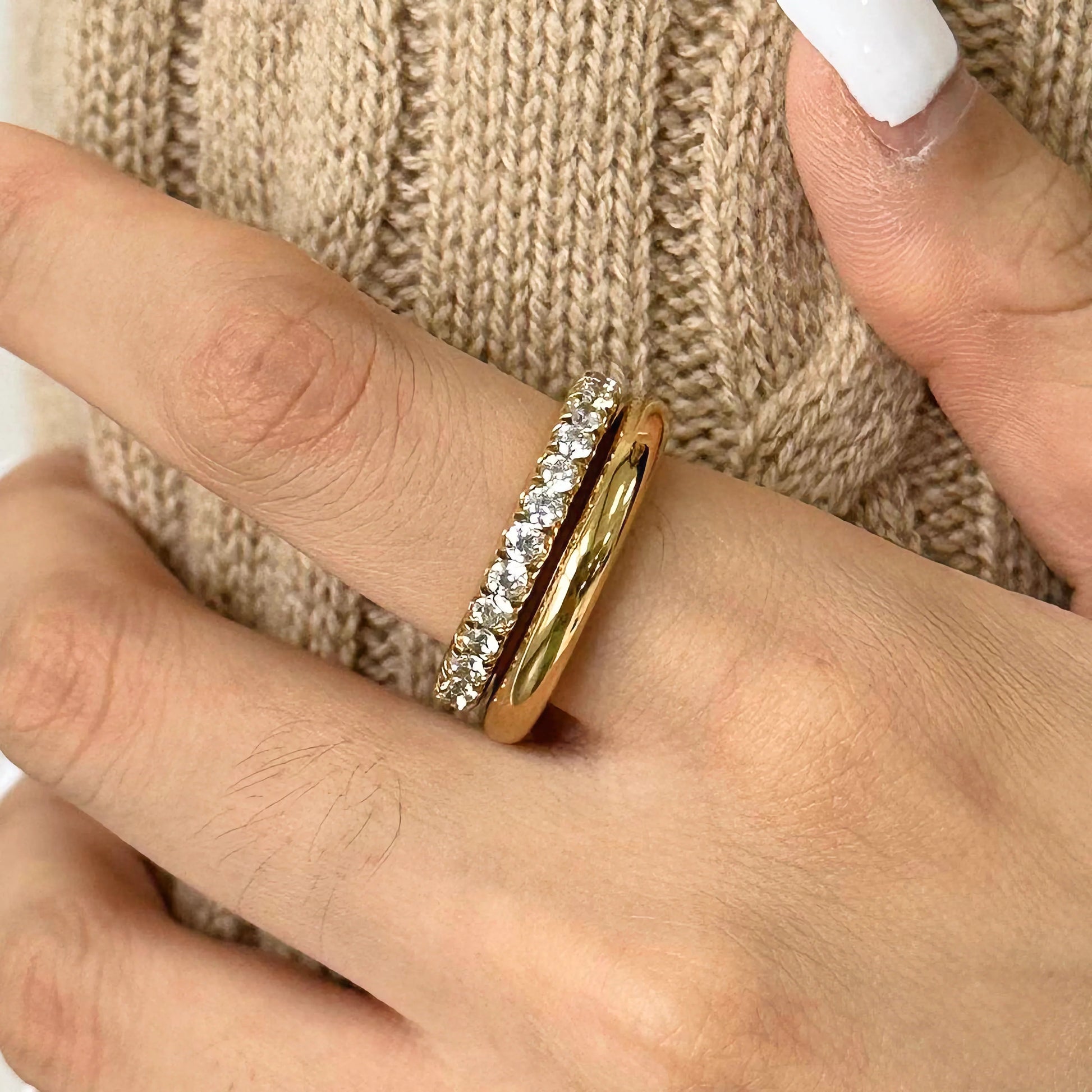 Saskia Stacked Ring