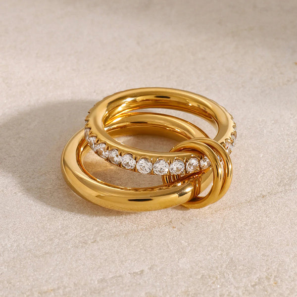 Saskia Stacked Ring