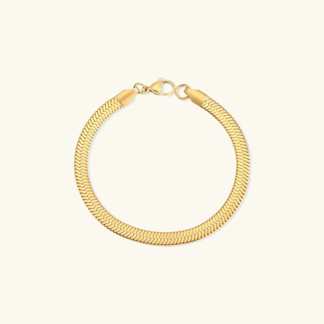 Maren Herringbone Bracelet