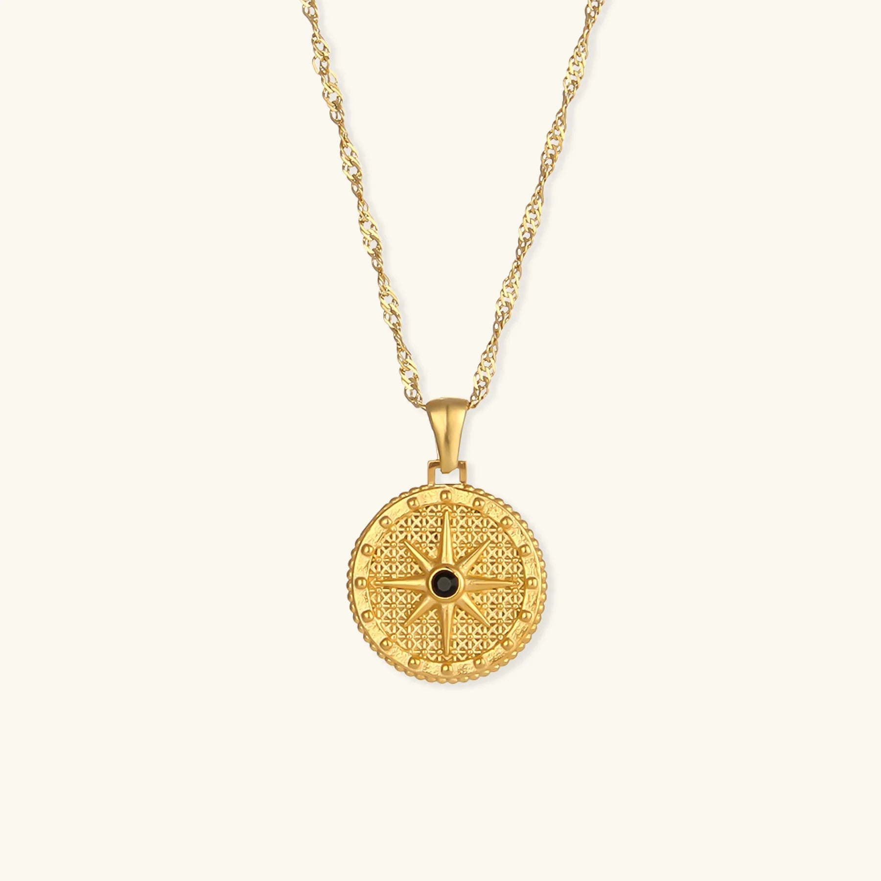 Talia Compass Necklace
