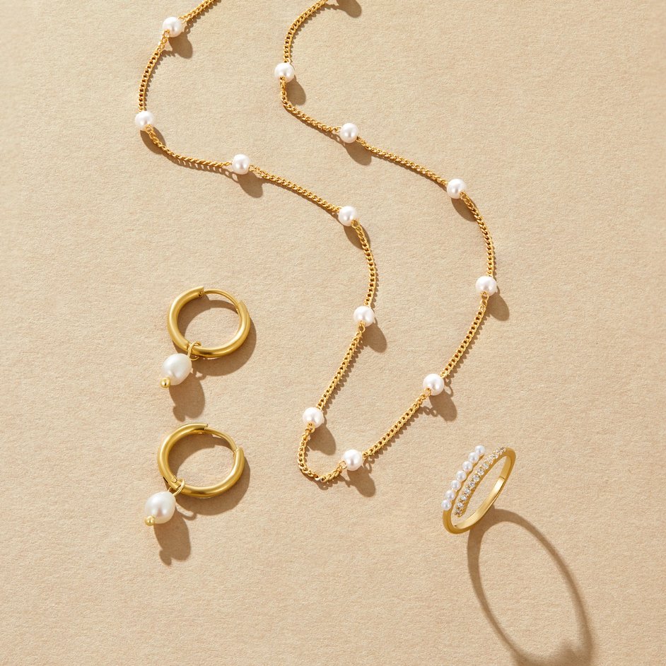 Saanvi Pearl Necklace