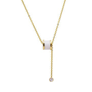 Lia Gold Clavicle Necklace
