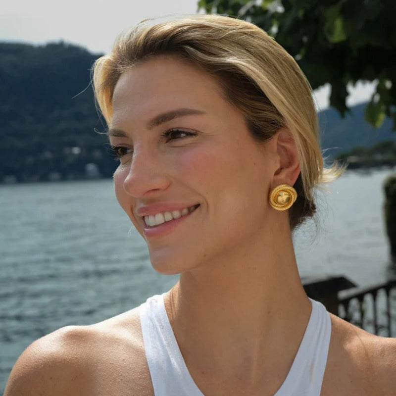 Delia Spiral Earrings