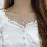 Arisa's Knot Silver Necklace