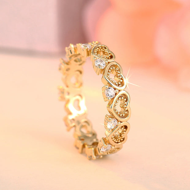 Belle Éternelle Heart Ring