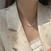 Emilia Silver Link Necklace