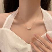 Asana Layered Pearl Necklace