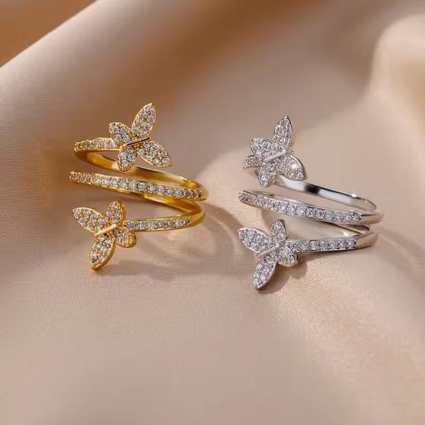 Florette Butterfly Ring