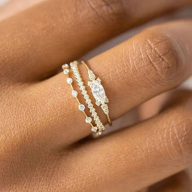 Seraphine Princess Ring Set