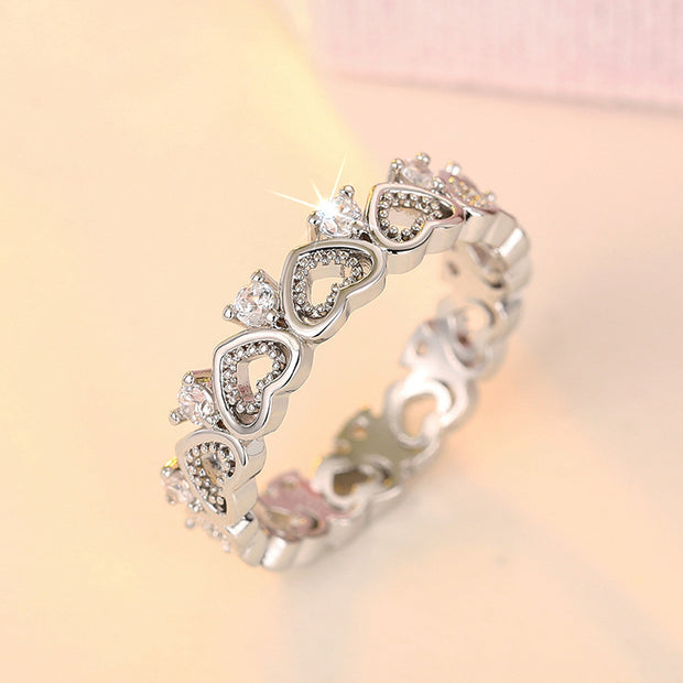 Belle Éternelle Heart Ring
