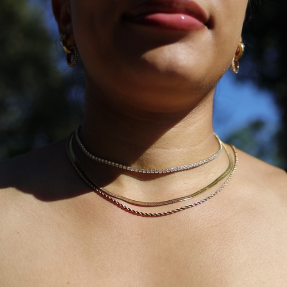 Marlowe Tennis Necklace