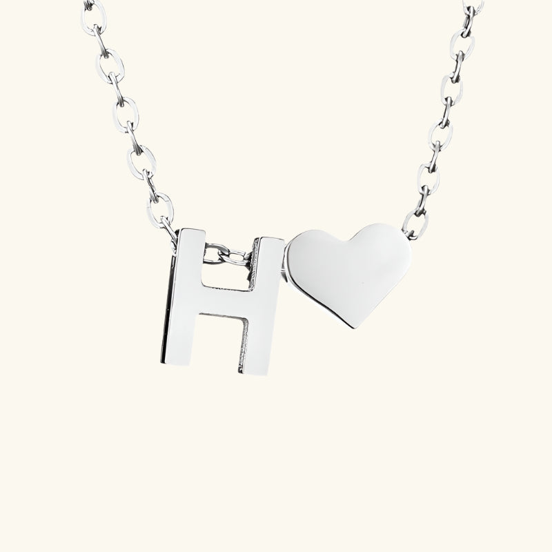 Amour Initial Necklace