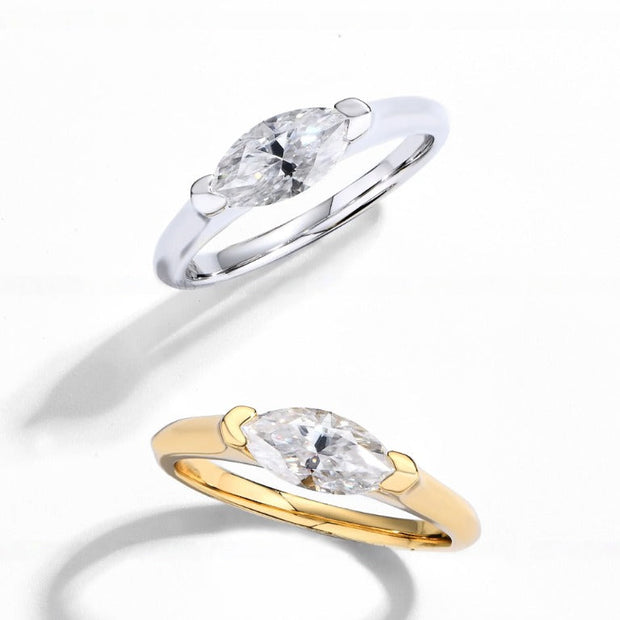 Elysia Marquise Light Ring