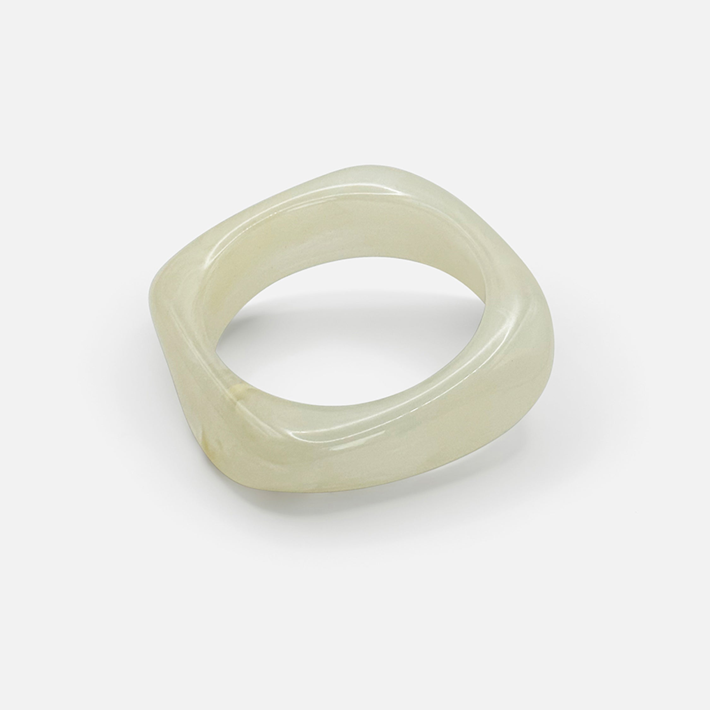 Capri Cuff Bangle - Cream