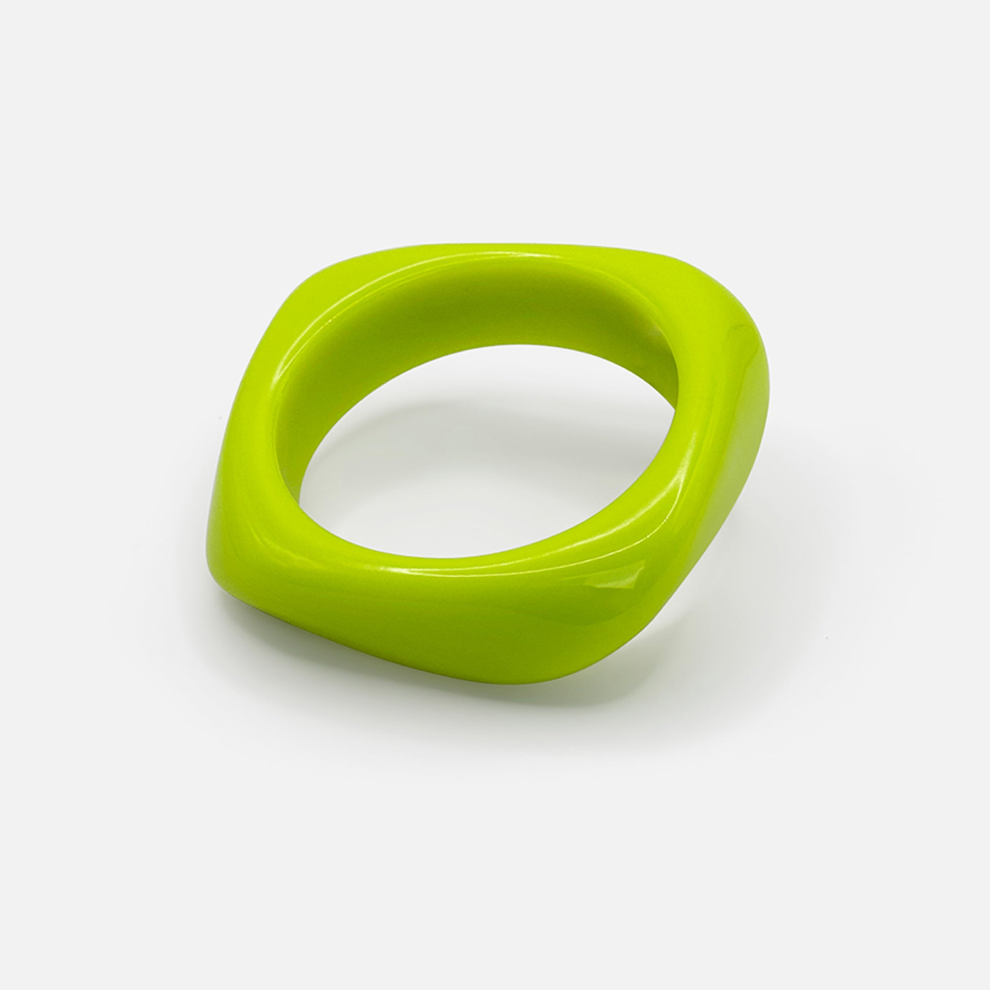 Capri Cuff Bangle - Lime