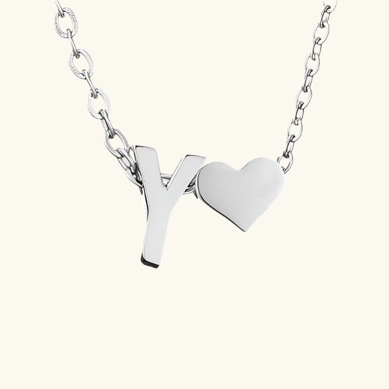 Amour Initial Necklace