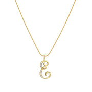Lily Initial Necklace
