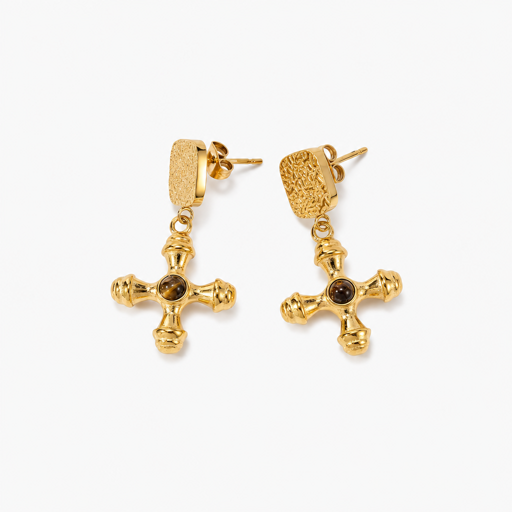 Birdie Gold Earrings